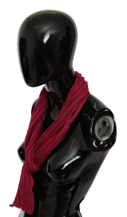 John Galliano Bordeaux Halstuch Schal Foulard Schal