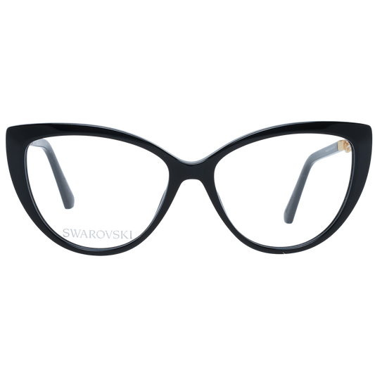 Swarovski Elegante schwarze Cat Eye Designerbrille