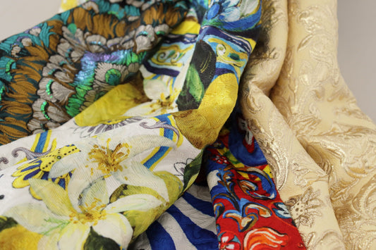 Dolce & Gabbana – Langer Maxirock „Sicily“ in mehrfarbigem Patchwork