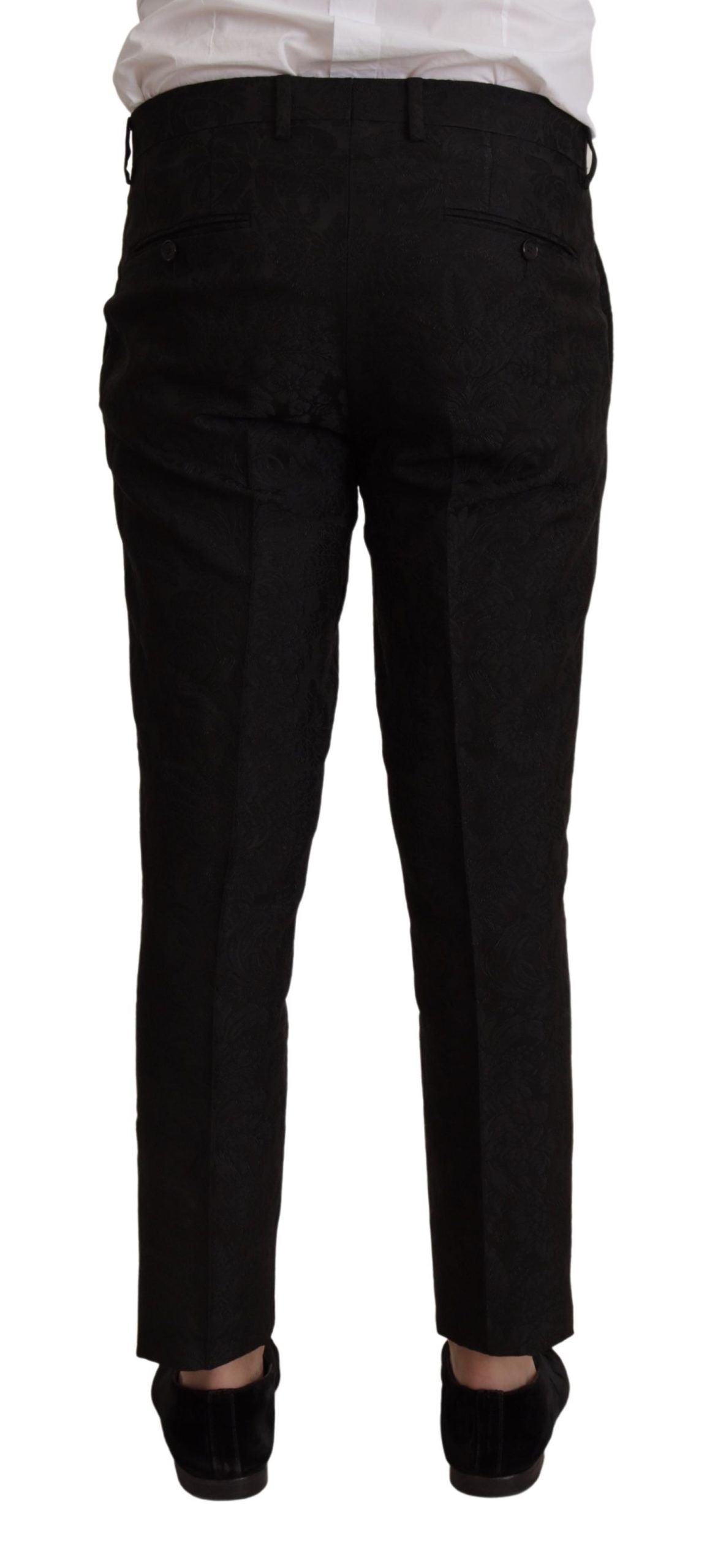 Dolce & Gabbana Schwarzer formeller 2-teiliger MARTINI-Anzug aus Polyester