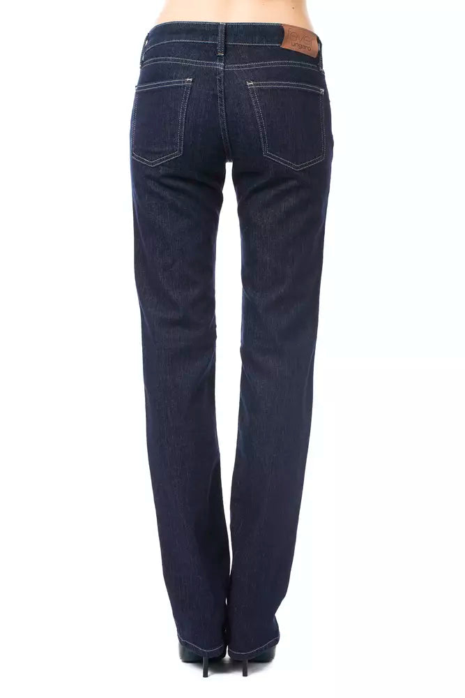 Ungaro Fever Blaue Baumwolljeans für Damen