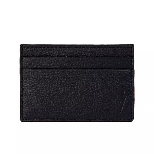 Neil Barrett – Schwarze Herrenbrieftasche aus Leder