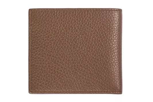 Trussardi Herren-Geldbörse aus braunem Leder