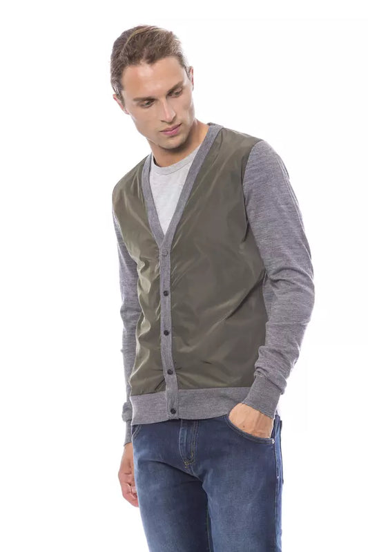 Verri Graue Wolljacke für Herren