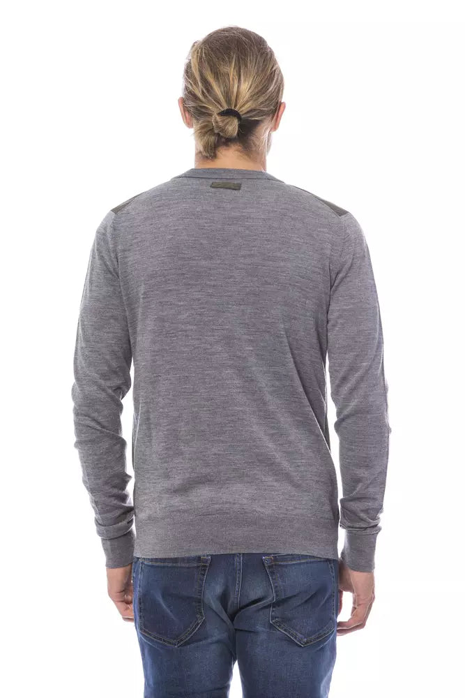 Verri Graue Wolljacke für Herren