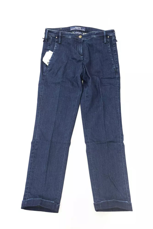 Jacob Cohen Blaue Baumwolljeans für Damen