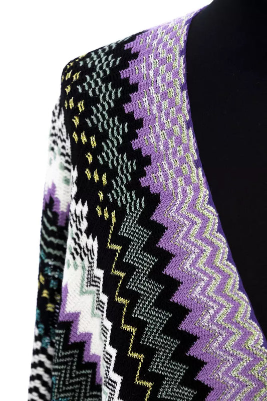 Missoni Mehrfarbiger Wollponcho für Damen