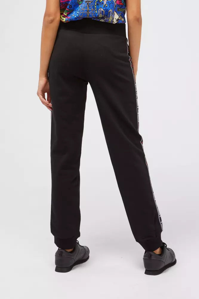 Custo Barcelona Schwarze Damen-Jogginghose aus Baumwolle