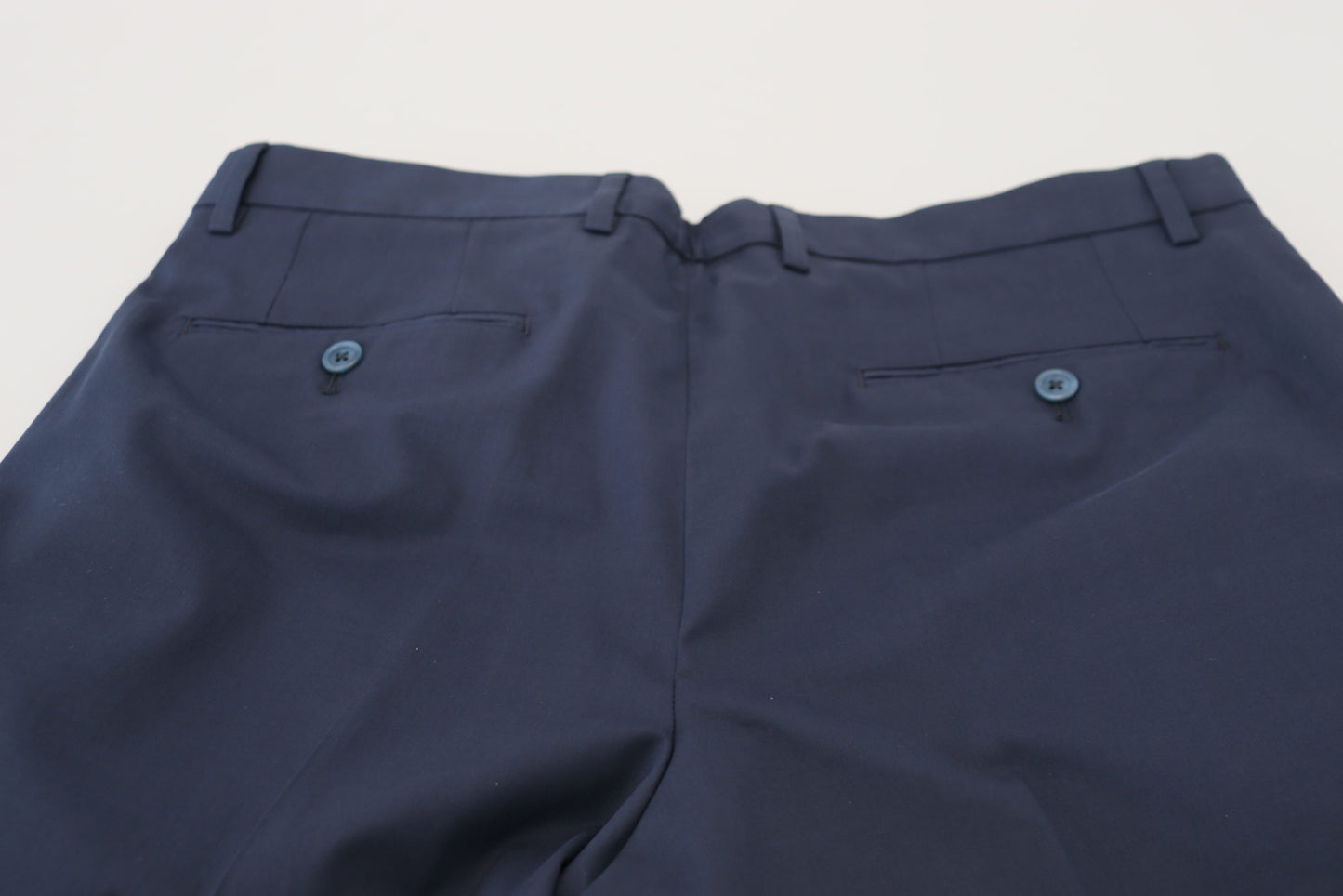 Dolce & Gabbana Blaue Chinos Baumwollstretch-Freizeitshorts