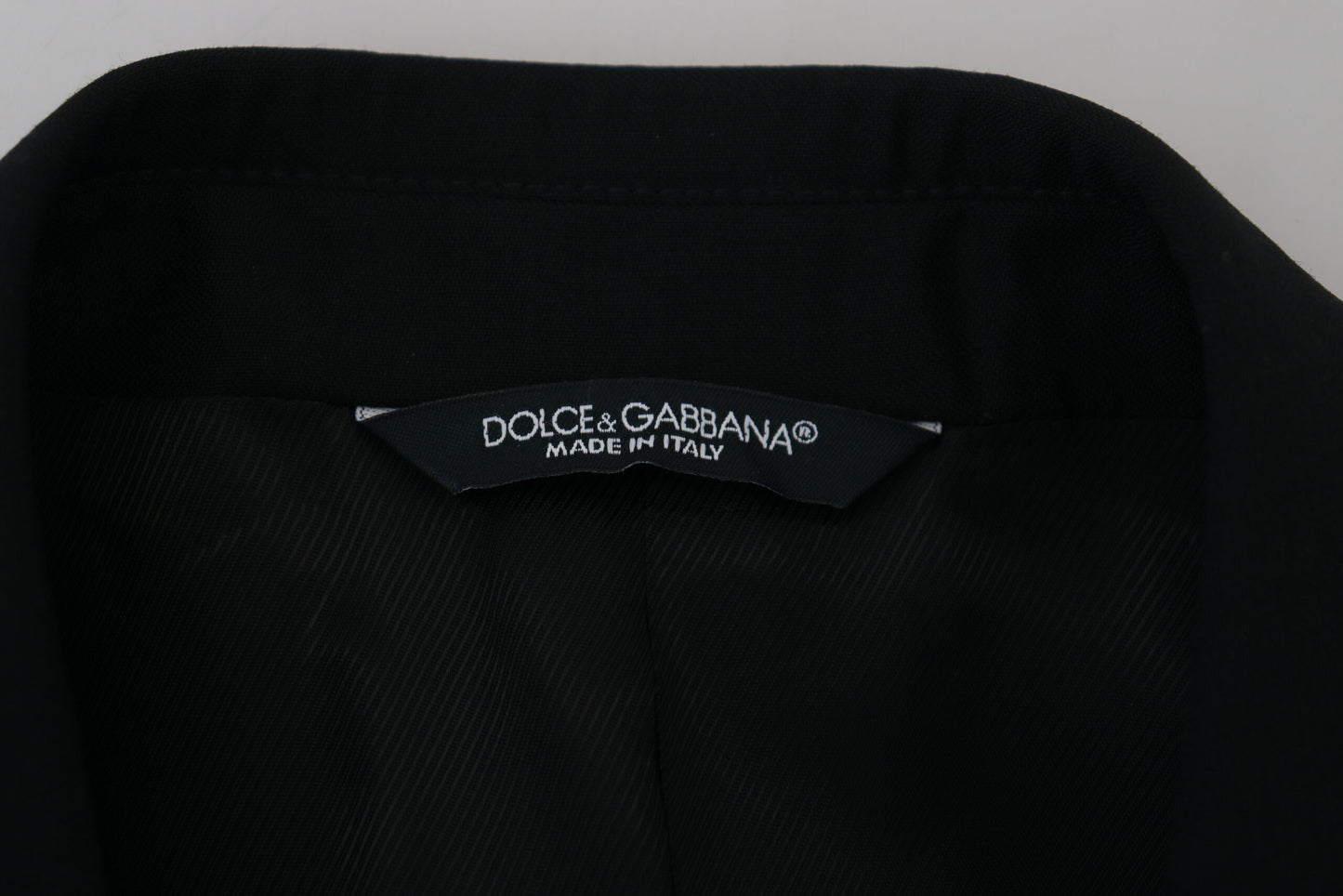 Dolce & Gabbana – Schwarzer, formeller Martini-Blazer in Slim Fit