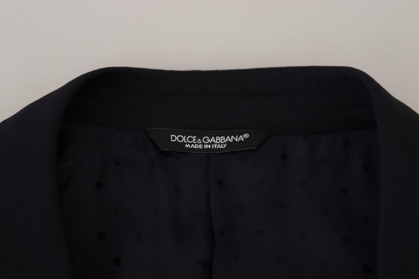 Dolce & Gabbana – Formeller Sicilia-Blazer aus dunkelblauer Wolle