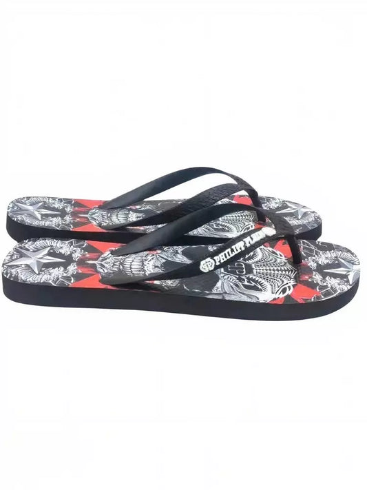 Philipp Plein Mehrfarbige Polyester-Flip-Flops für Damen