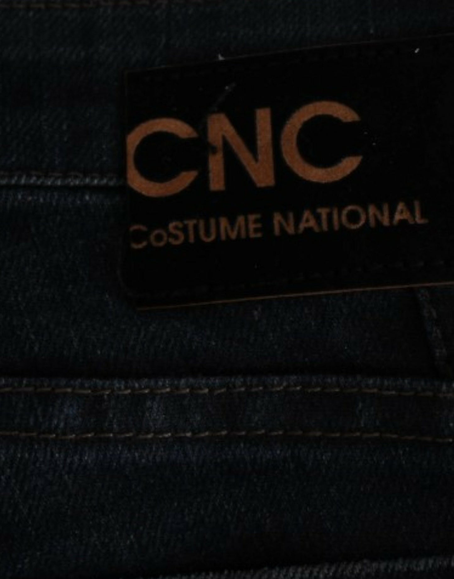 Costume National – Blaue Skinny-Jeans