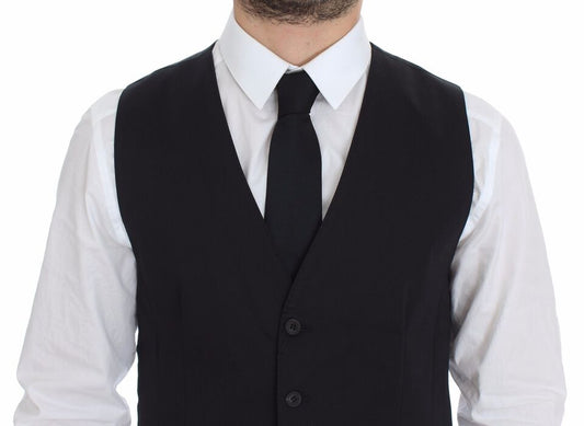 Dolce & Gabbana – Blauer Blazer aus Baumwollstretch