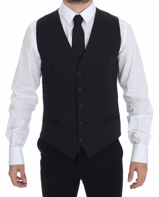 Dolce & Gabbana – Blauer Blazer aus Baumwollstretch