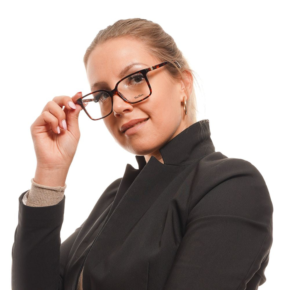 Max Mara Braune Damen-Brillenfassung