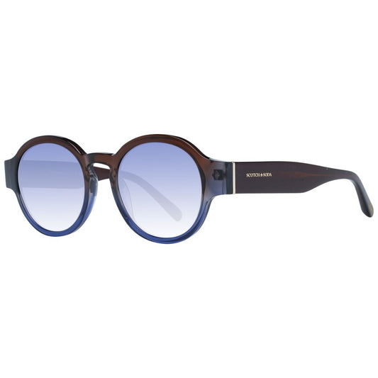 Scotch & Soda Sonnenbrille aus braunem Acetat