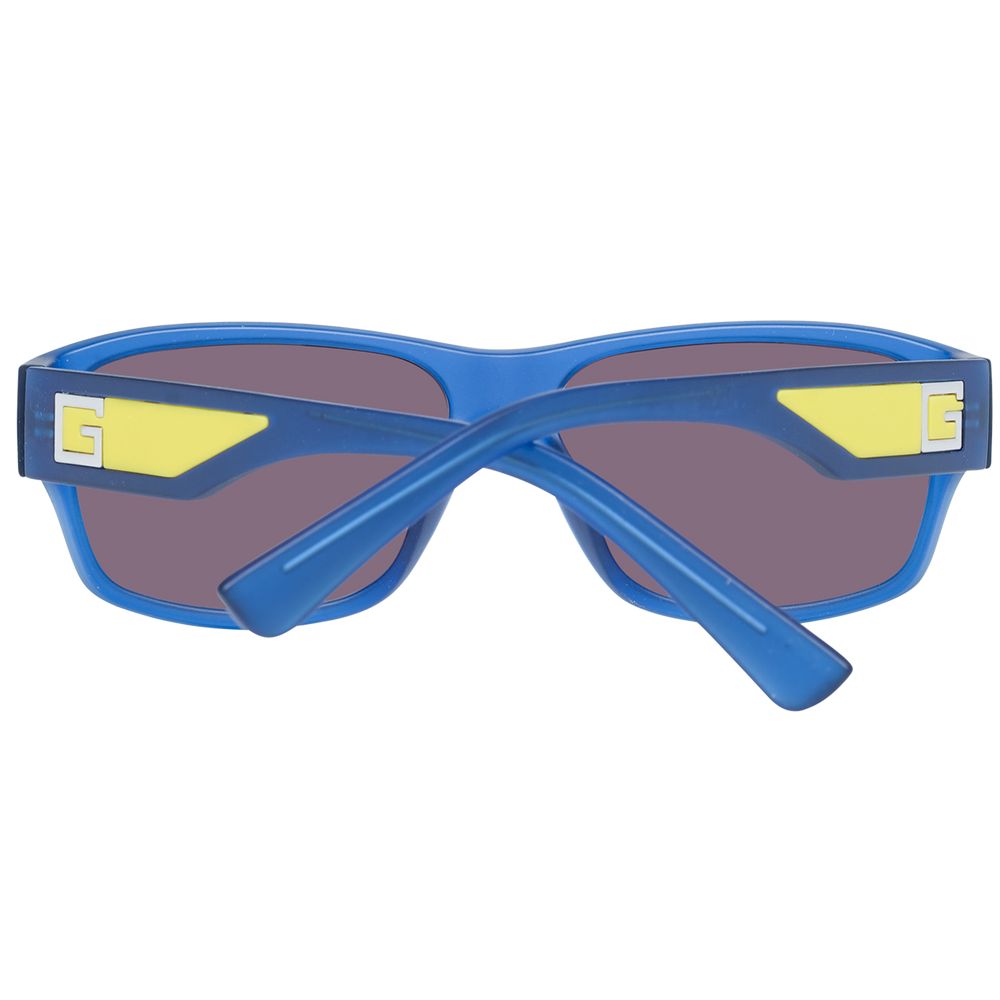 Guess Blaue Kunststoffsonnenbrille
