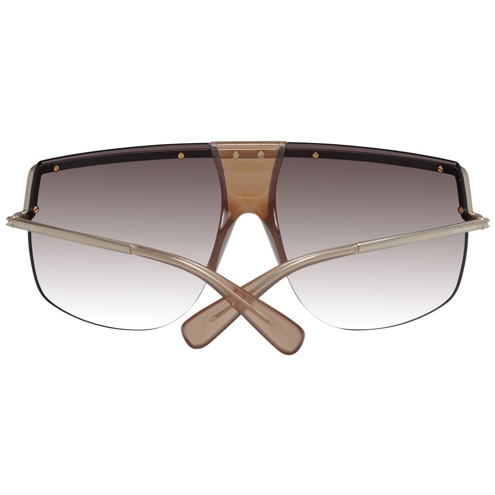 Max Mara Gold Metal Sunglasses