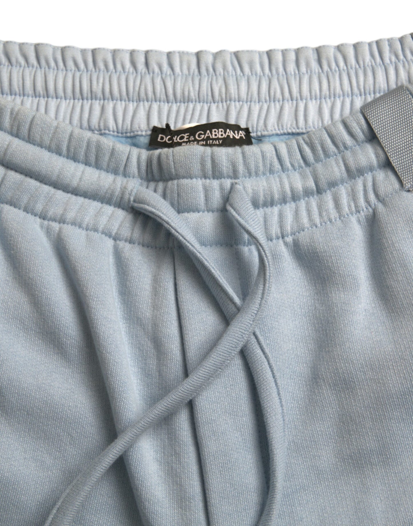 Dolce & Gabbana Hellblaue Jogginghose aus Baumwolle für Herren