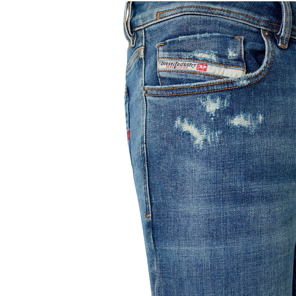 Diesel Herren Skinny Jeans aus Baumwolle, Blau