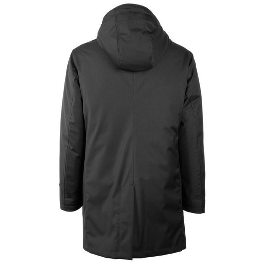 Schwarze Wolljacke für Herren, Made in Italy