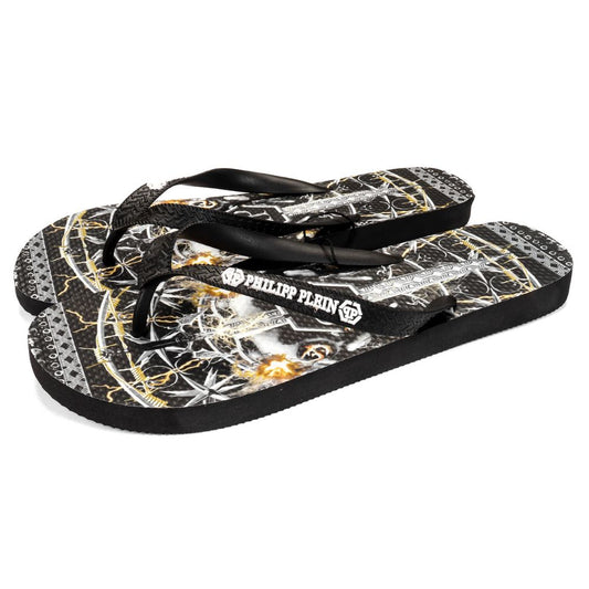 Philipp Plein Mehrfarbige Polyester-Flip-Flops für Damen
