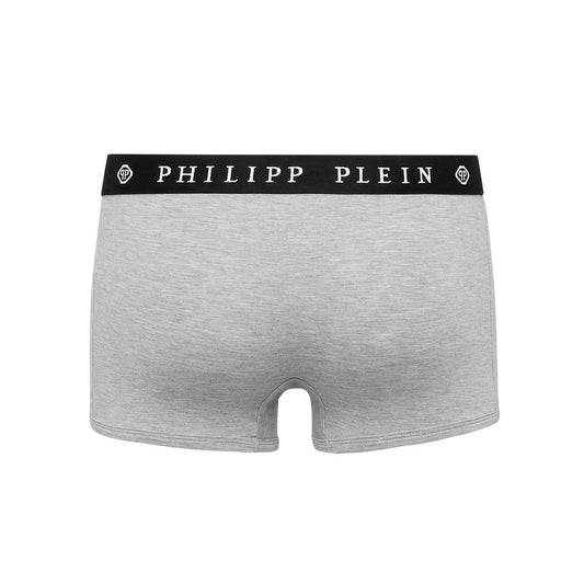 Philipp Plein – Braunes Baumwoll-Boxerpaket für Herren