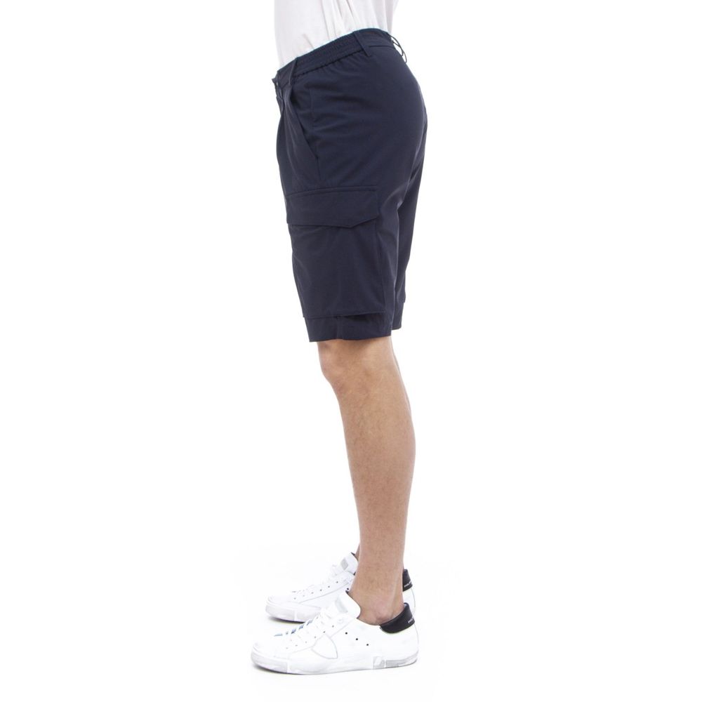 People Of Shibuya – Elegante Bermudashorts aus Stretch-Tech