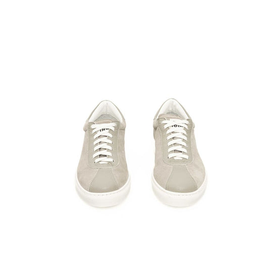 Cerruti 1881 Grauer Herren-Sneaker aus Rindsleder