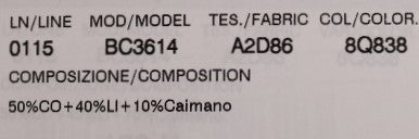 Dolce & Gabbana Schwarzer Cayman-Leinenledergürtel