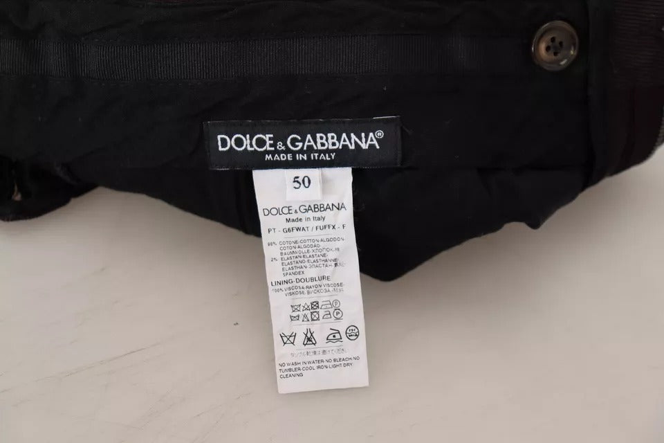 Dolce & Gabbana Braune Skinny-Jeans aus Baumwollstretch für Herren