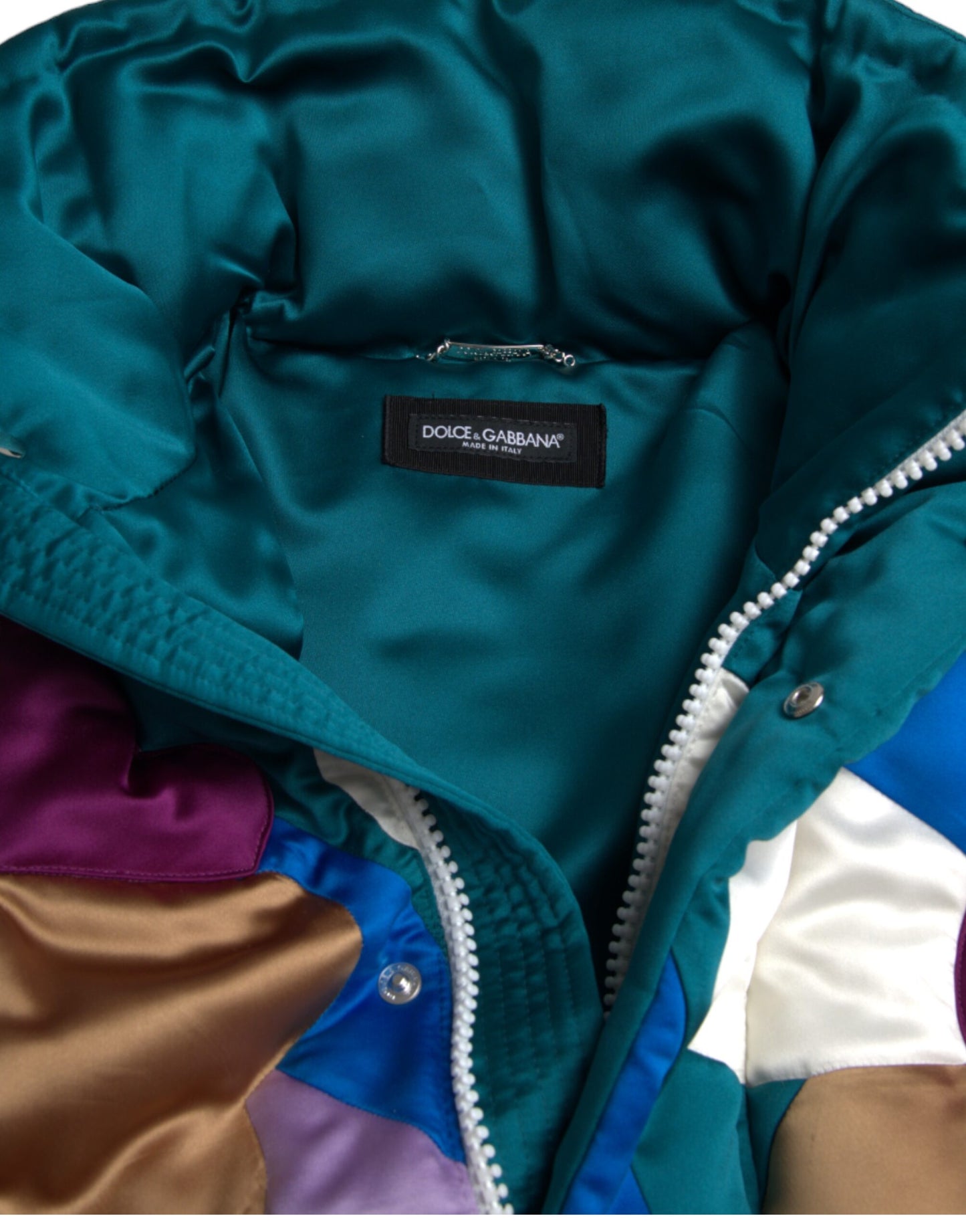 Dolce & Gabbana – Mehrfarbige Windjacke mit Blumenmuster