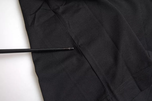 Dolce & Gabbana – Schwarzes Baumwoll-T-Shirt mit Rundhalsausschnitt und Logo-Patch