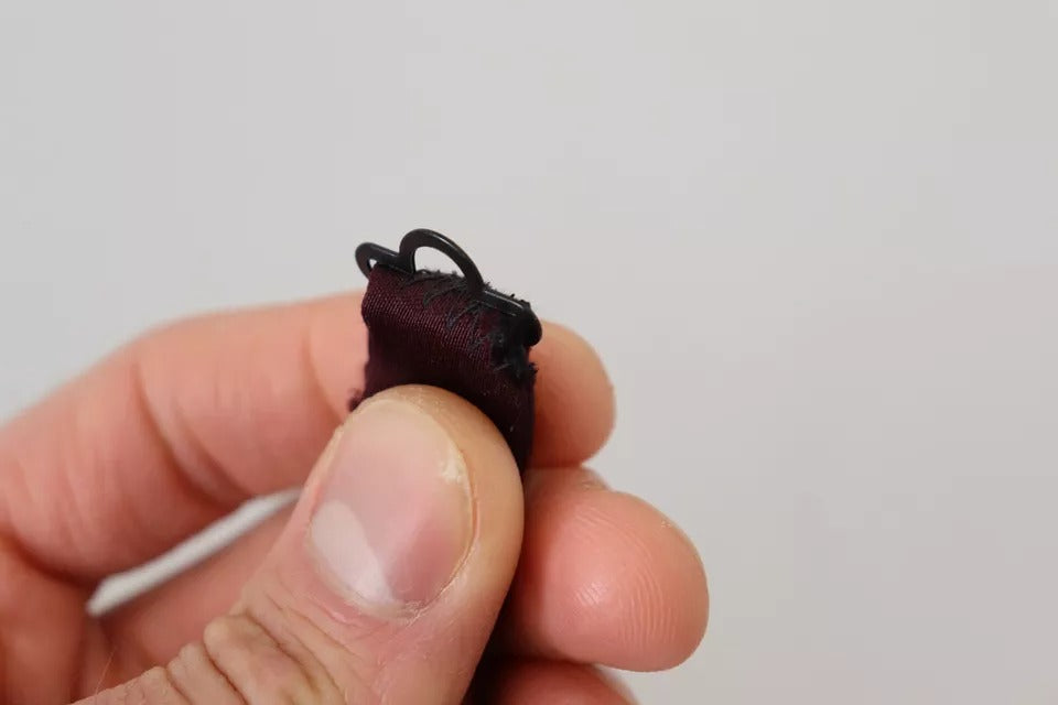 Dolce & Gabbana Bordeaux Seidenfliege mit verstellbarem Halsausschnitt für Herren