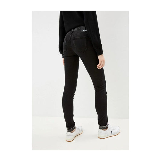 Love Moschino Schwarze Baumwolljeans für Damen