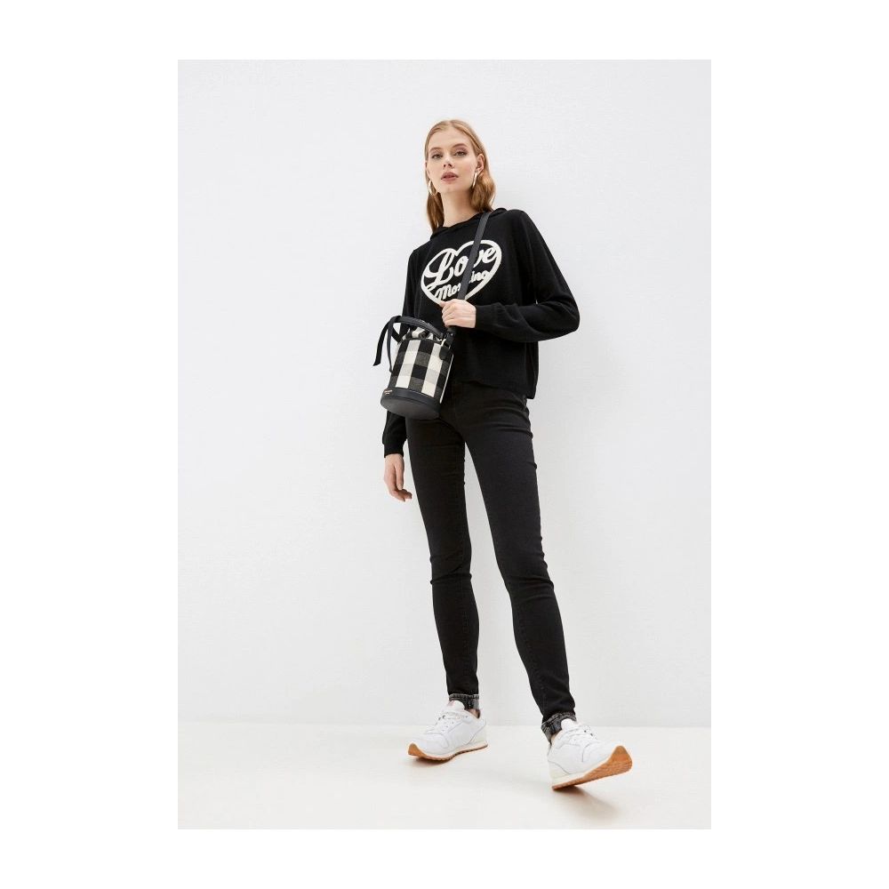 Love Moschino Schwarze Baumwolljeans für Damen