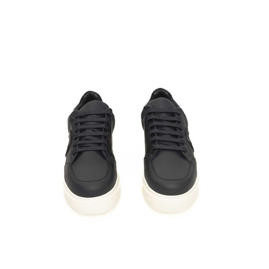 Cerruti 1881 Herren-Sneaker aus blauem Rindsleder