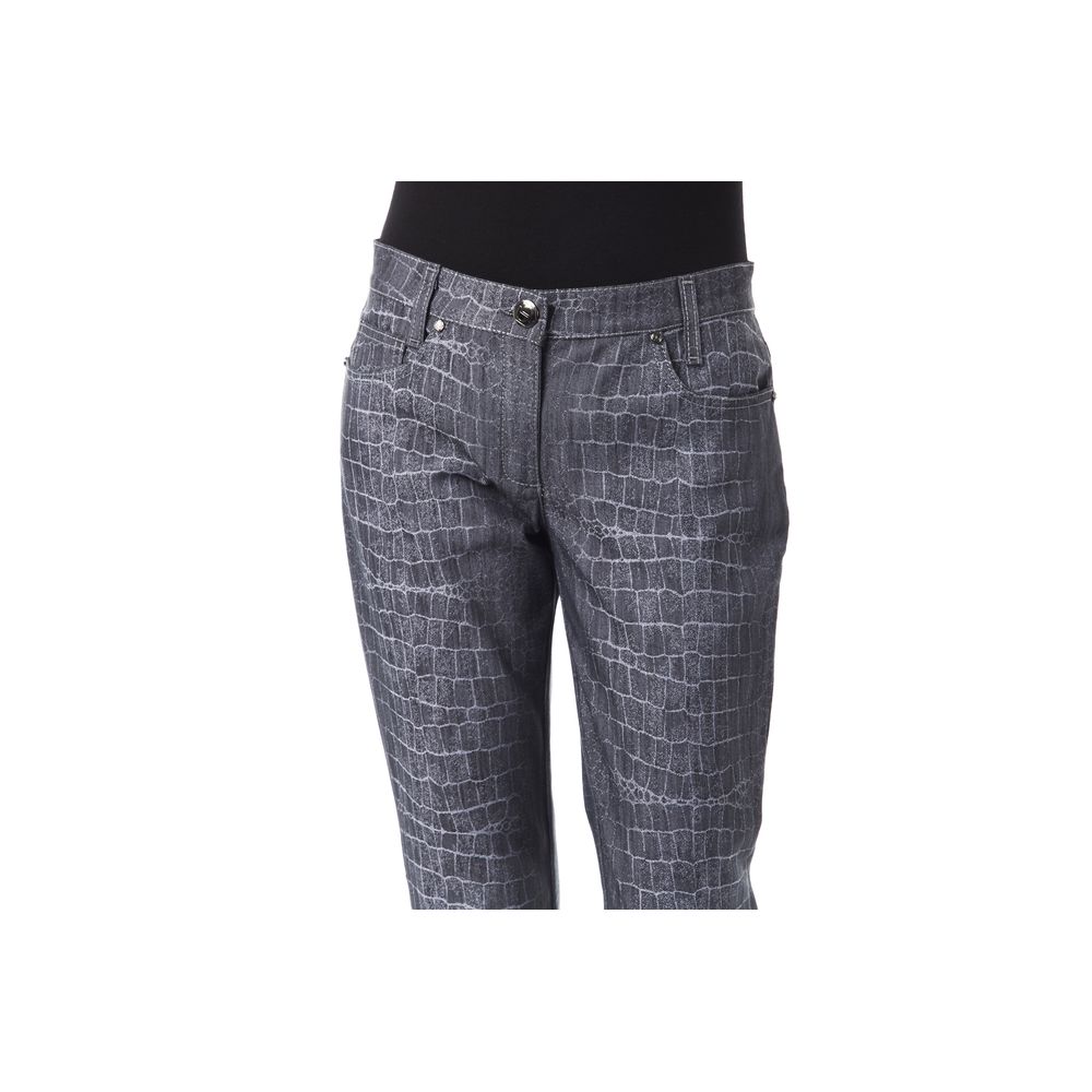 BYBLOS Schwarze Viskose Damenhose