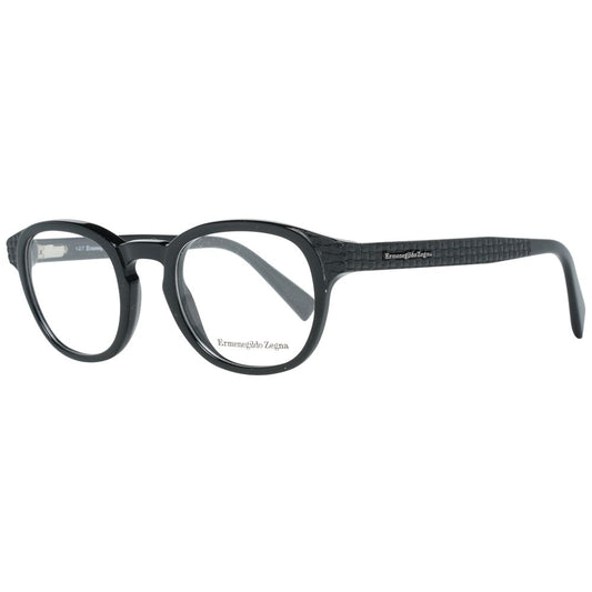 Ermenegildo Zegna Schwarze Herren-Brillenfassung