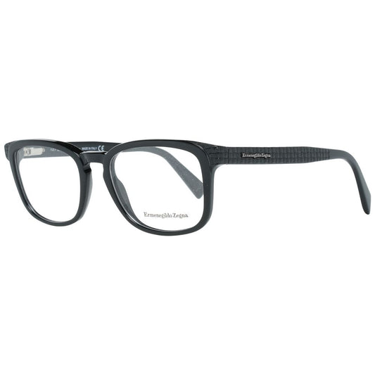Ermenegildo Zegna Schwarze Herren-Brillenfassung