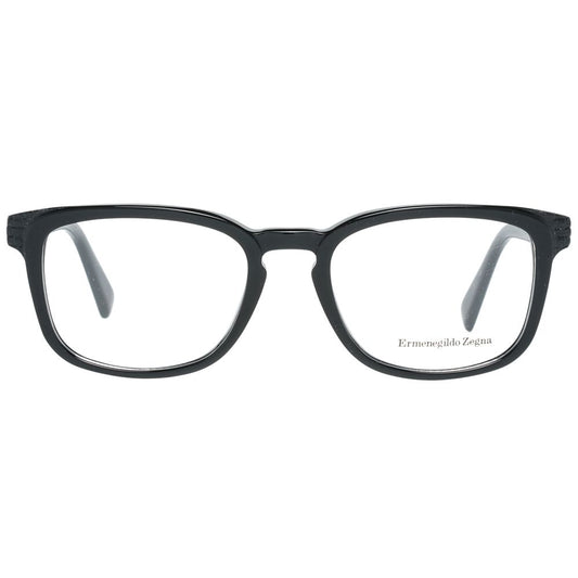 Ermenegildo Zegna Schwarze Herren-Brillenfassung