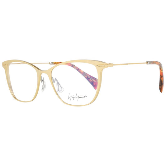 Yohji Yamamoto Gold Damen Brillengestell
