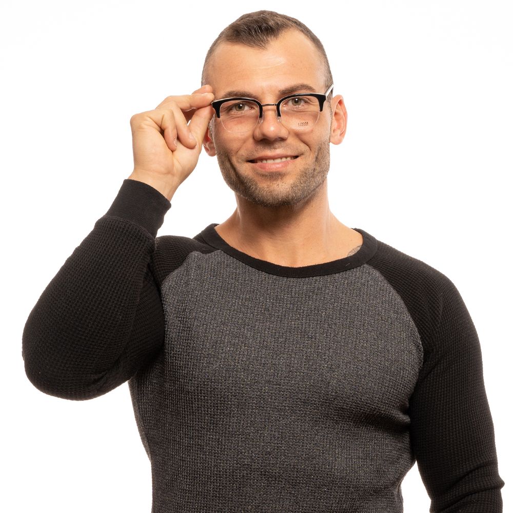 Lozza Schwarze Unisex-Brillenfassung