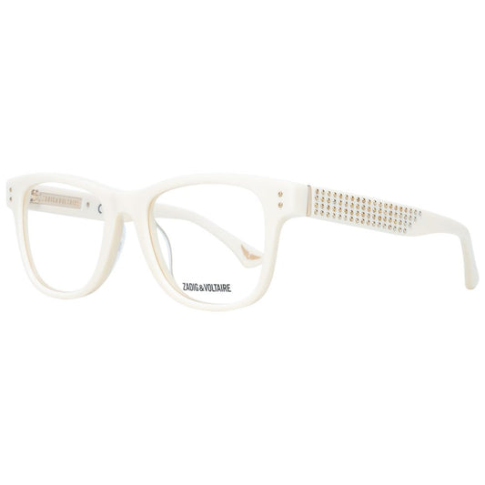 Zadig & Voltaire Cremefarbene Damen-Brillenfassung