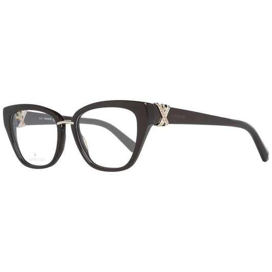 Swarovski Braune Damen-Brillenfassung