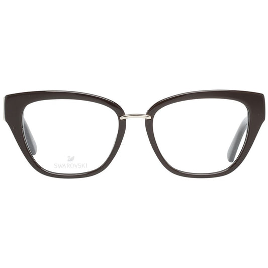 Swarovski Braune Damen-Brillenfassung