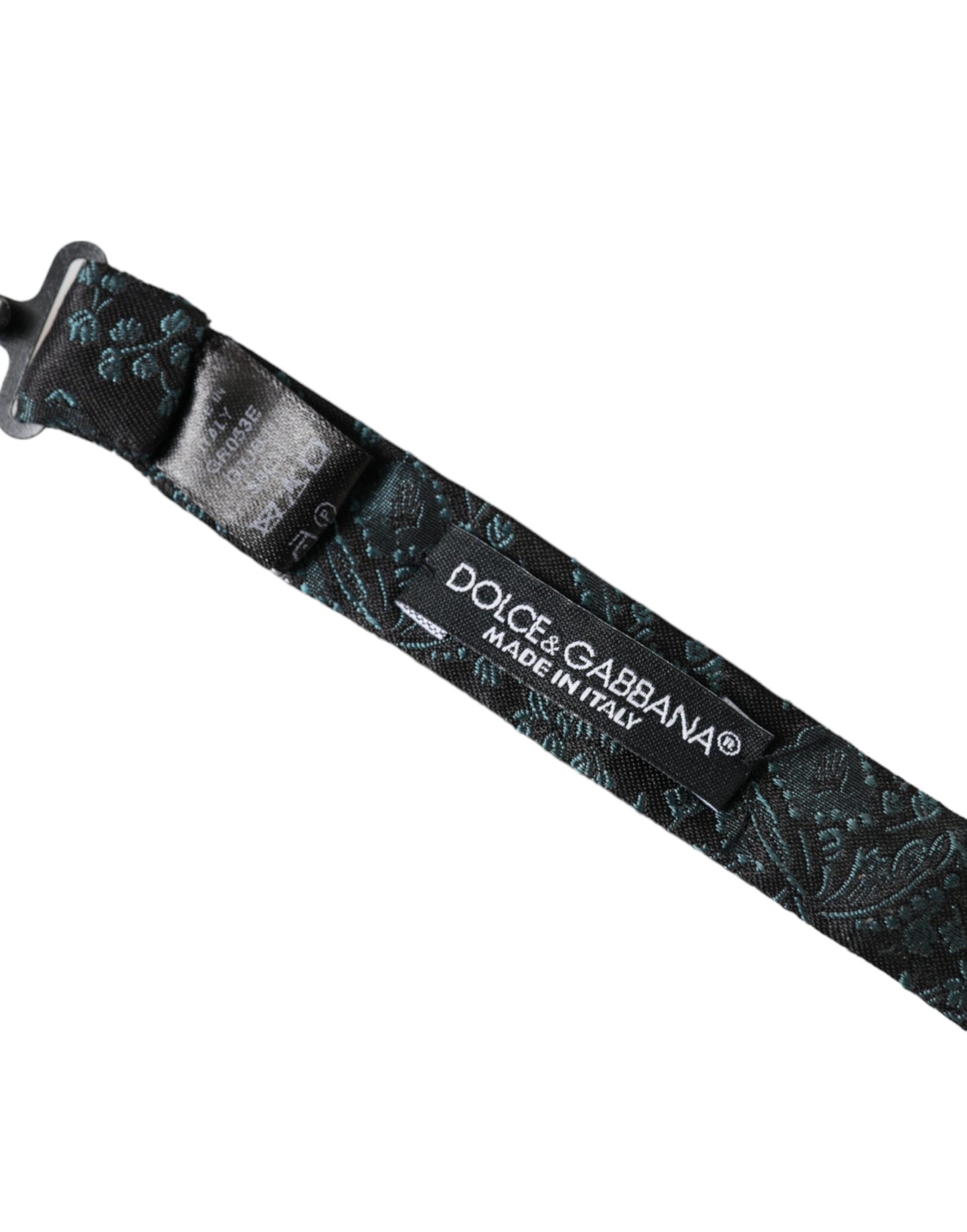 Dolce & Gabbana Mehrfarbige, florale Seidenfliege mit verstellbarem Halsausschnitt für Herren