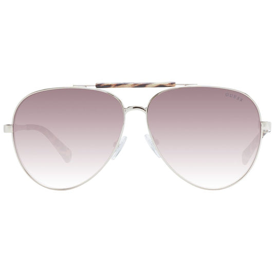 Guess – Braune Sonnenbrille aus Metall