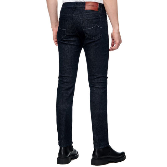 Jacob Cohen Herrenjeans aus blauer Baumwolle